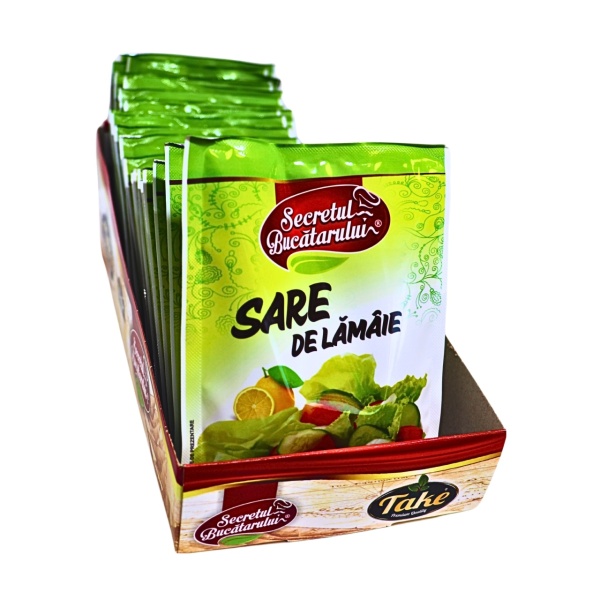 Sare de lamaie Secretul Bucatarului 50 g, 25 buc