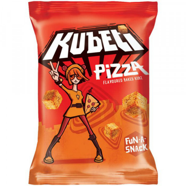 Snacksuri cu pizza Kubeti Kubz 35 g, 24 buc