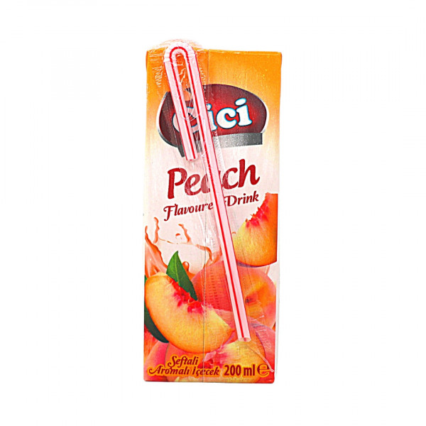 Suc de piersica cu pai Cici 200 ml, 27 buc