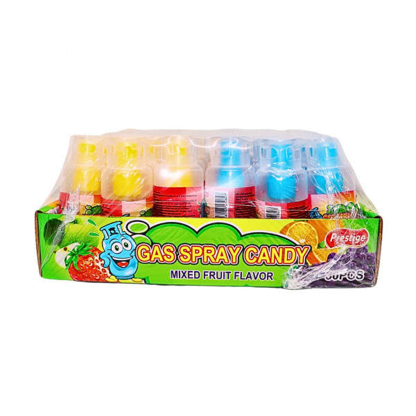 Suc spray cu mix de fructe Candy Gas 25 ml, 30 buc