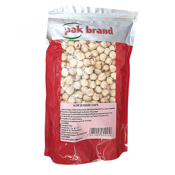 Alune de padure coapte Pak Brand 1 kg