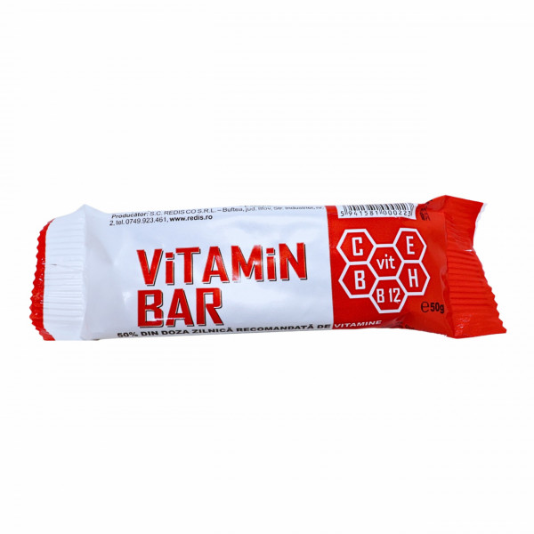 Baton cu vitamine Vitamin Bar Redis 50 g