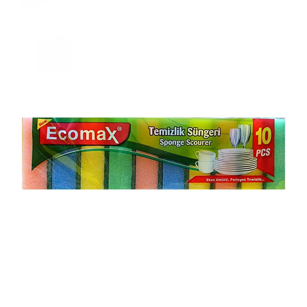 Bureti de vase canelati color Ecomax, 10 buc