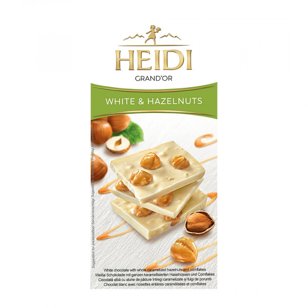 Ciocolata Heidi milk hazelnuts 80 g
