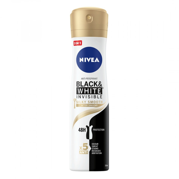 Deodorant Nivea Black &White invisible silky smooth 150 ml