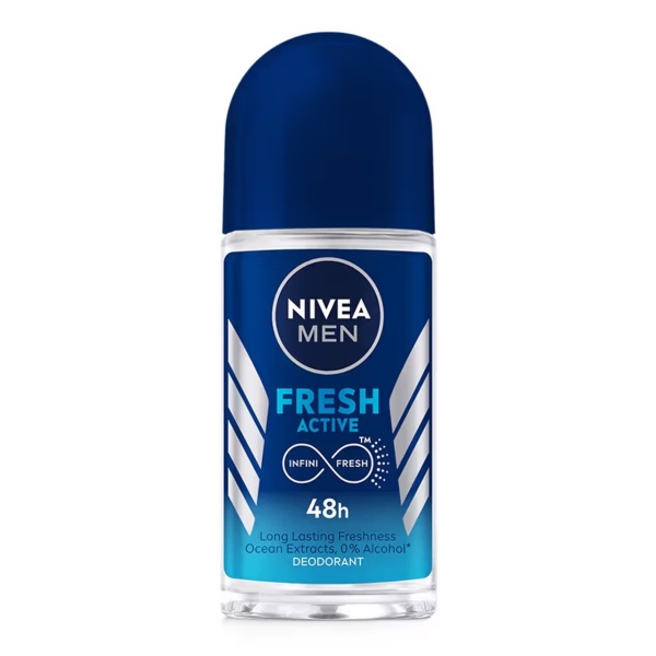 Deodorant roll on Nivea Men Fresh Active, 50 ml