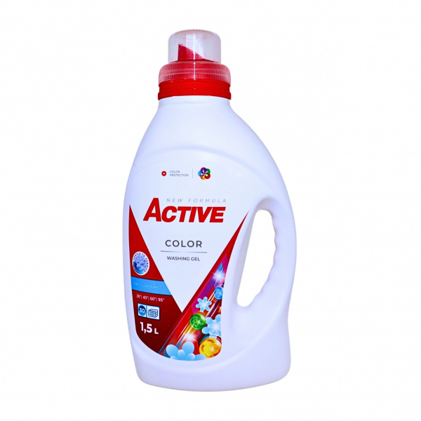 Detergent lichid Active Color 1,5 L, 30 spalari