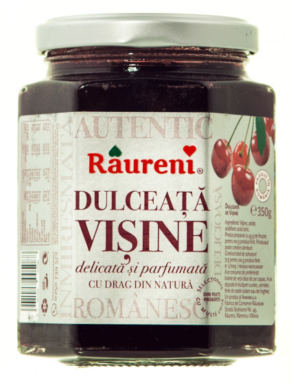 Dulceata de visine Raureni 350 g