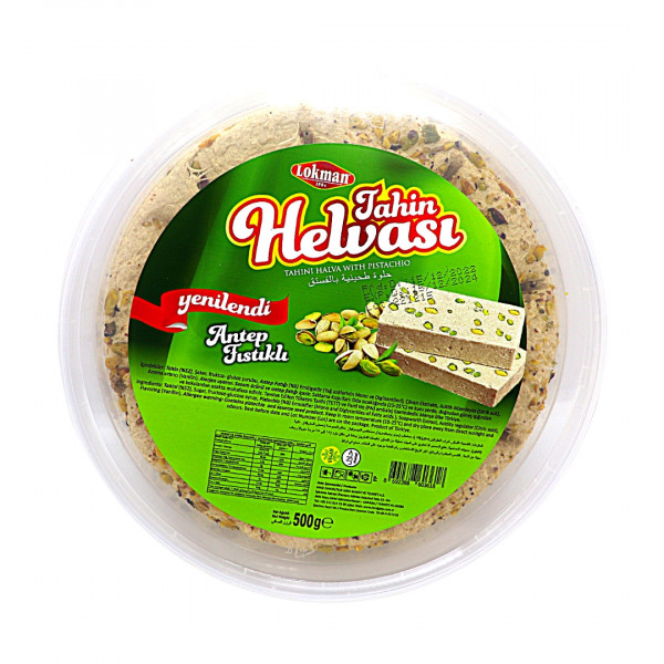 Halva cu fistic Lokman 500 g