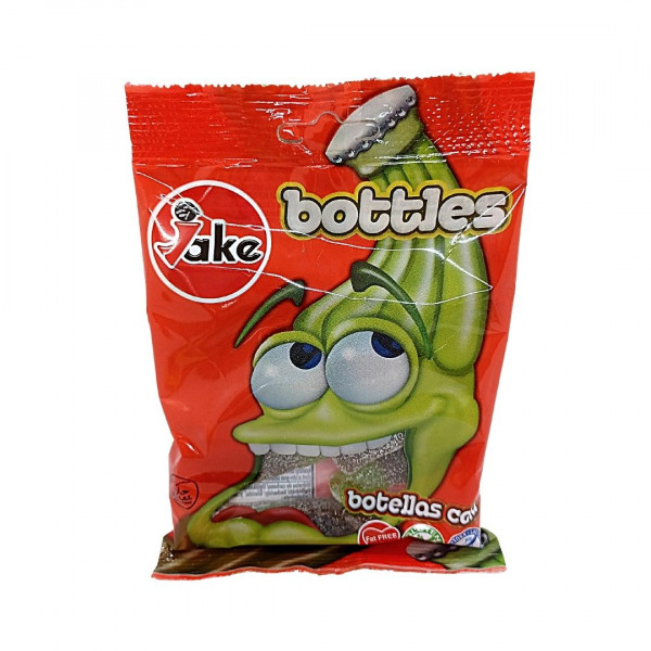 Jeleu Sugared Cola Bottles Jake, 100 g