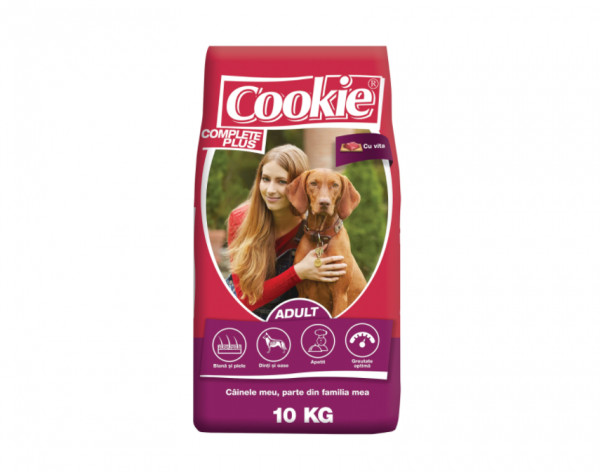 Mancare pentru caini Cookie Complete Plus 10 kg