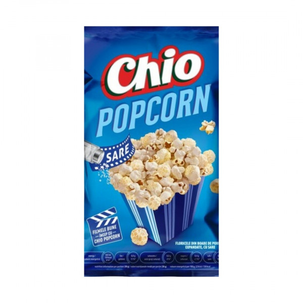 Popcorn pentru microunde cu sare Chio 80 g