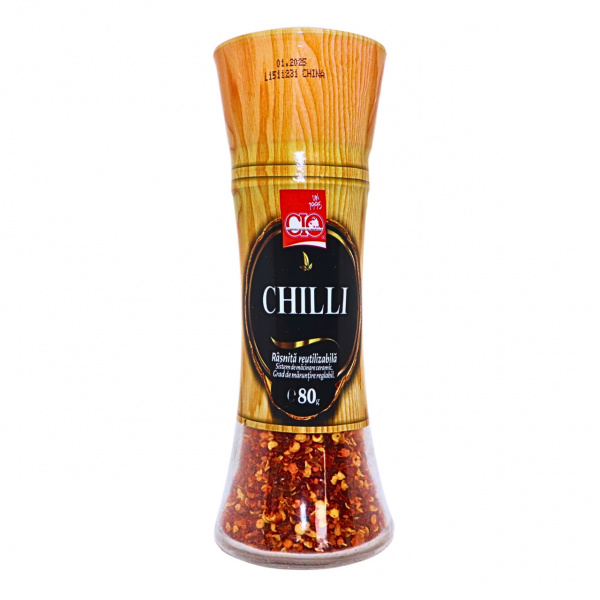 Seminte de chilli cu rasnita reutilizabila Cio 80 g