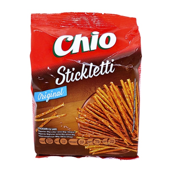 Sticksuri Chio cu sare Stickletti Original 190 g