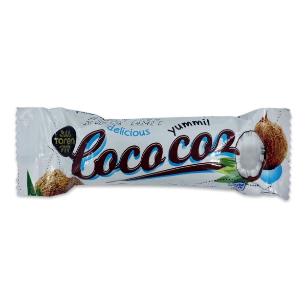 Baton de ciocolata cu cocos Coco Coz 24 g, 24 buc
