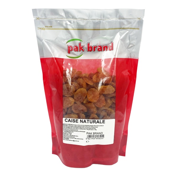 Caise naturale deshidratate Pak Brand 1 kg