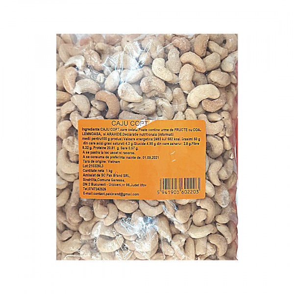 Caju copt Pak Brand 1 kg
