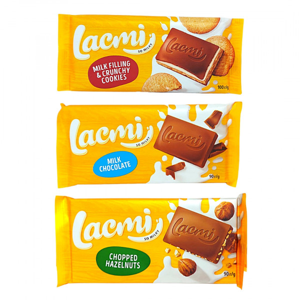 Ciocolata Roshen Lacmi diverse sortimente 90/105/115 g