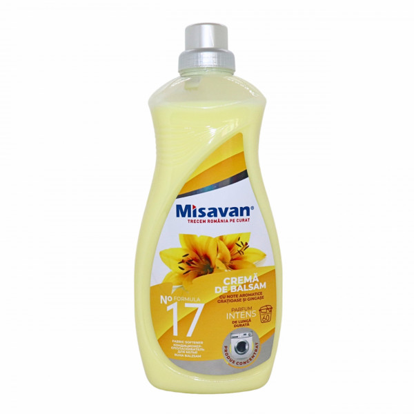 Crema balsam cu note aromatice Misavan No 17, 1,5 L