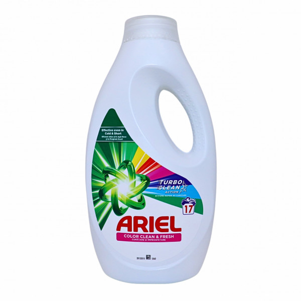 Detergent lichid Ariel Color 850 ml, 17 spalari