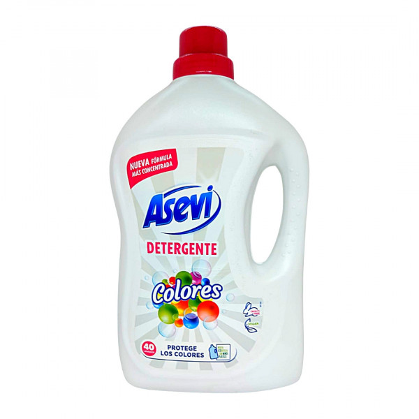 Detergent rufe gel activ Asevi 2376 ml, 40 spalari