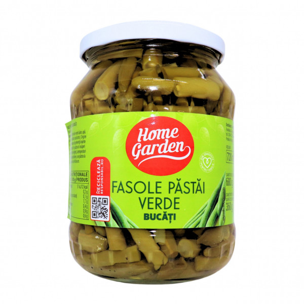 Fasole pastai verde Home Garden 720 ml