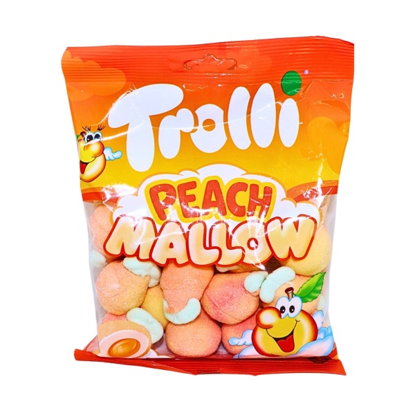 Jeleuri de piersica marshmallow Trolli Peach Mallow 150 g
