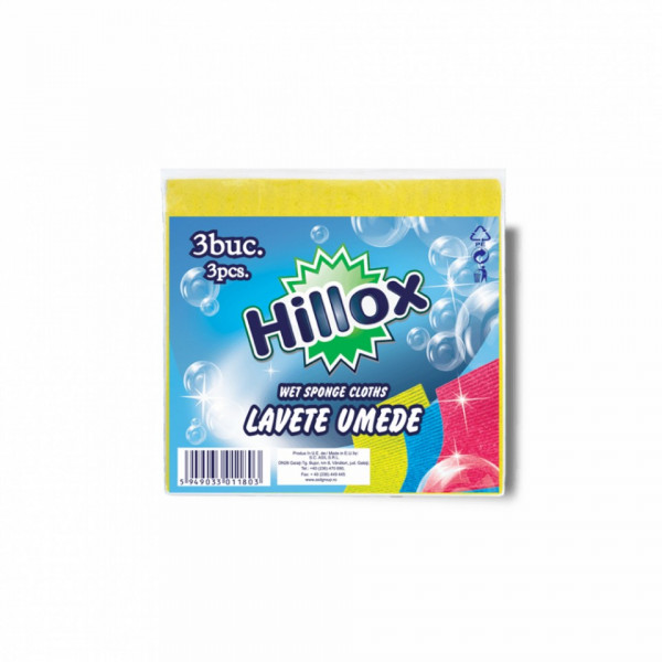 Lavete umede Hillox 3 buc