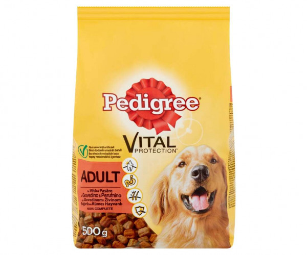 Mancare pentru caini Pedigree Adult 500 g