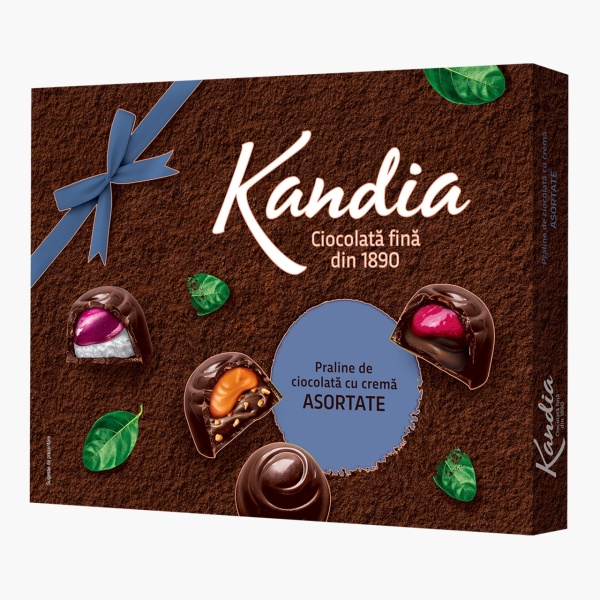 Praline de Ciocolata Asortate Kandia, 103.8g