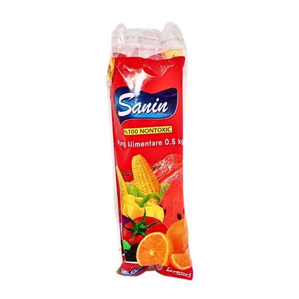 Pungi alimentare Sanin 0,5 kg