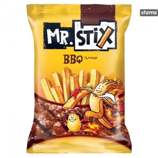 Snacksuri cu BBQ Kubeti Stix 18 g, 26 buc