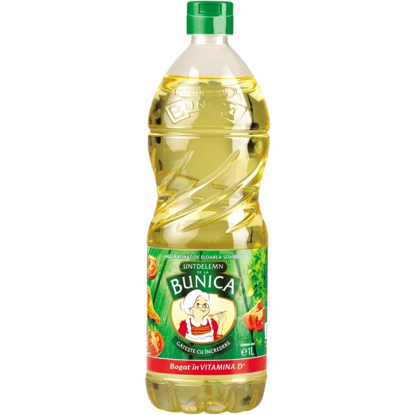 Ulei floarea soarelui Bunica 1 L, 6 buc