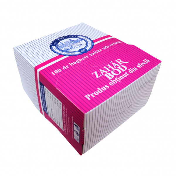 Zahar alb plic Bod 5 g, 100 buc