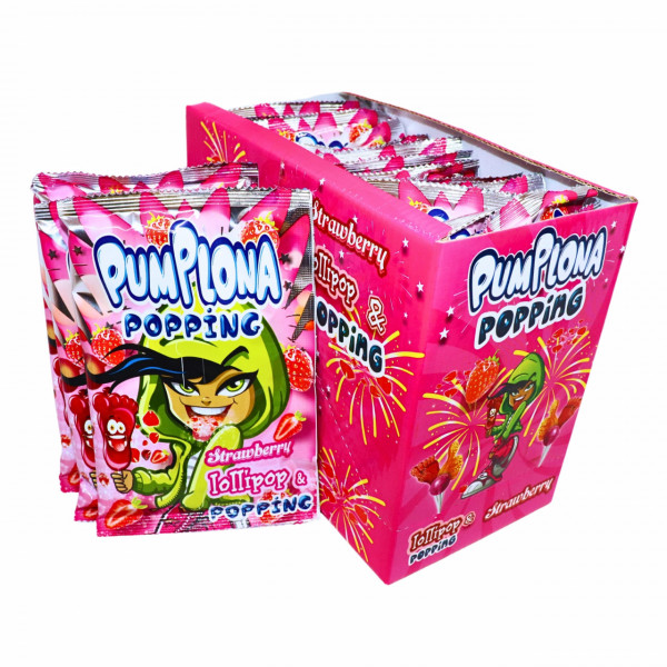 Acadele pocnitoare Popping Lollipop PumpLona 12 g, 24 buc