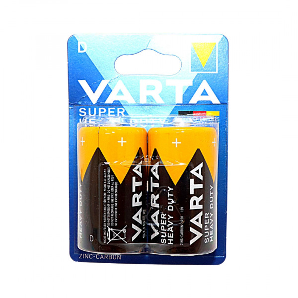Baterii superlife Varta D R20, 2 buc