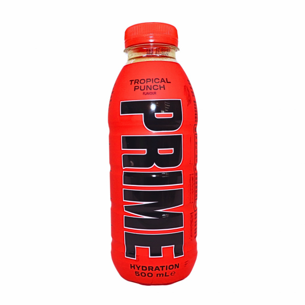 Bautura hidratanta Tropical Punch Prime 500 ml, 12 buc SGR