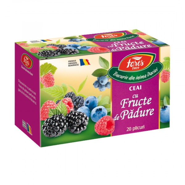 Ceai de fructe de padure Fares 20 plicuri