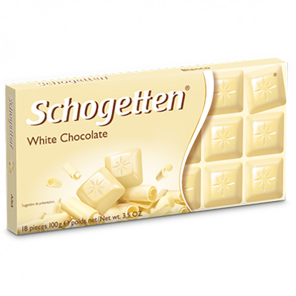 Ciocolata alba Schogetten 100 g