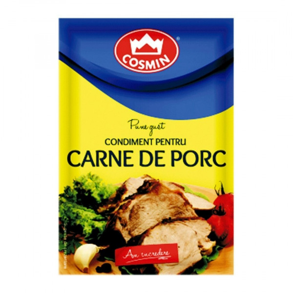 Condimente porc Cosmin 20 g, 20 buc