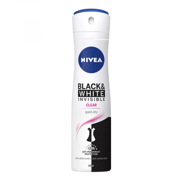 Deodorant Nivea Black &White invisible clear 150 ml