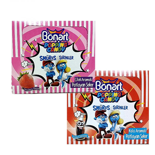 Drajeuri pocnitoare Bonart 4 g, 40 buc, diverse sortimente