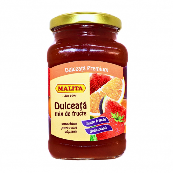 Dulceata mix de fructe Malita 340 g