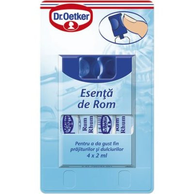Esenta rom Dr Oetker 2 ml, 4 buc
