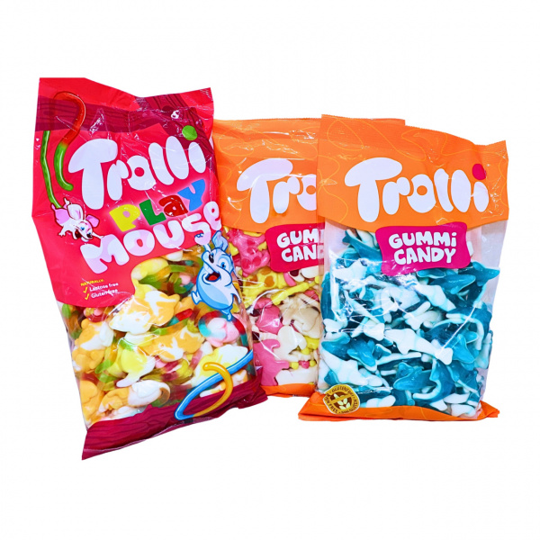 Jeleuri Trolli 1 kg diverse sortimente