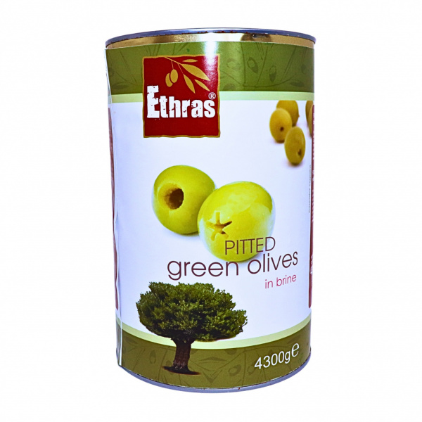 Masline verzi fara samburi in saramura Ethras 2 kg