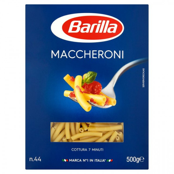 Paste nr 44 Barilla Maccheroni 500 g