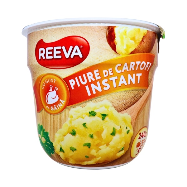 Piure de cartofi instant cu gust de gaina Reeva 40 g
