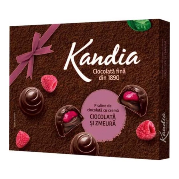 Praline de Ciocolata cu Zmeura Kandia, 103.5 g