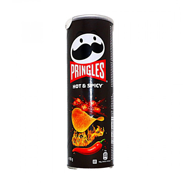 Pringles hot & spicy 165 g